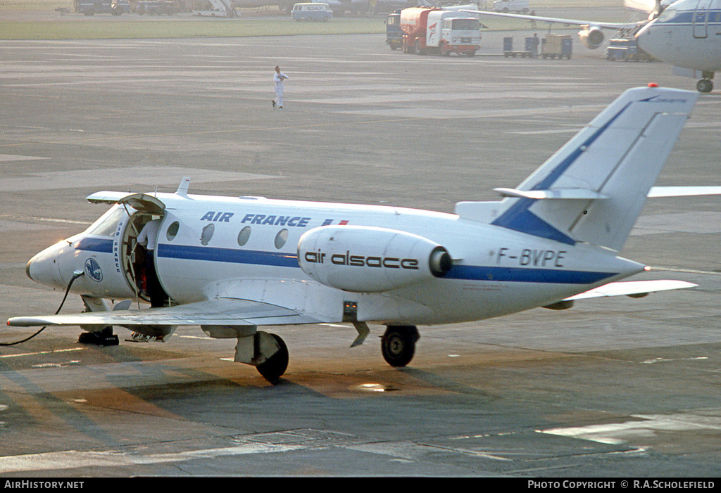 Aircraft Photo of F-BVPE | Aerospatiale SN-601 Corvette 100 | Air France | AirHistory.net #12158