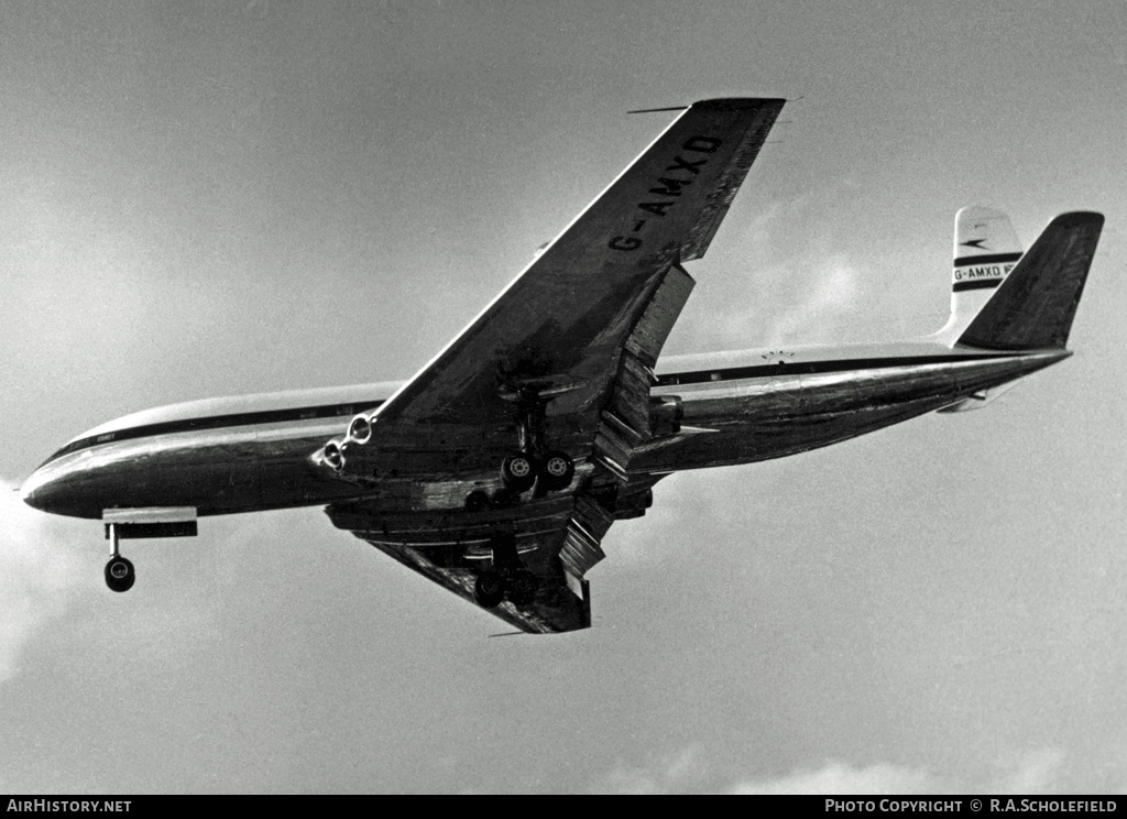 Aircraft Photo of G-AMXD | De Havilland D.H. 106 Comet 2 | BOAC - British Overseas Airways Corporation | AirHistory.net #12178