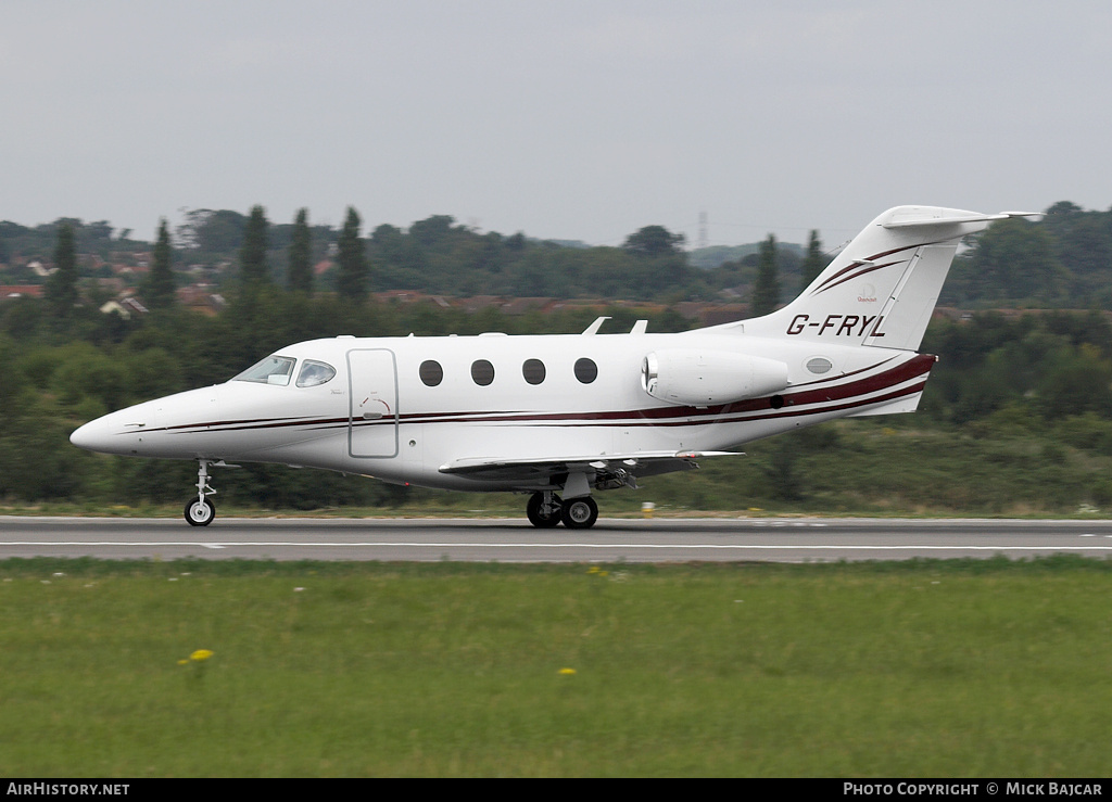 Aircraft Photo of G-FRYL | Raytheon 390 Premier I | AirHistory.net #12181