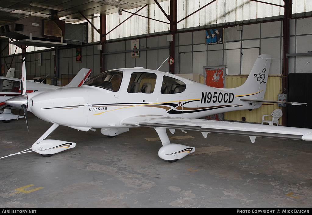 Aircraft Photo of N950CD | Cirrus SR-22 G2 | AirHistory.net #12190