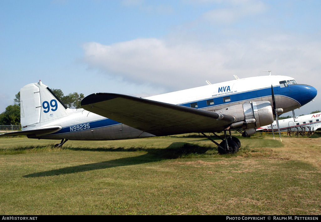 Aircraft Photo of N9923S | Douglas DC-3(C) | Miami Valley Aviation | AirHistory.net #12206