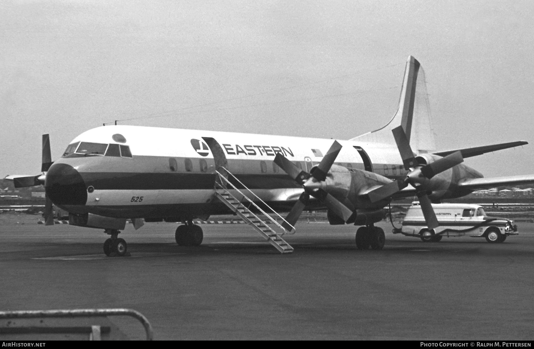 Aircraft Photo of N5525 | Lockheed L-188A Electra | Eastern Air Lines | AirHistory.net #12233