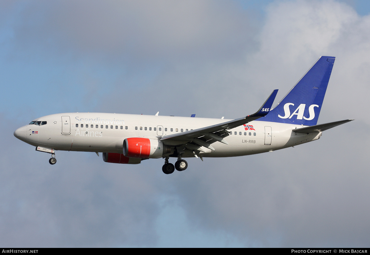 Aircraft Photo of LN-RRB | Boeing 737-783 | Scandinavian Airlines - SAS | AirHistory.net #12247