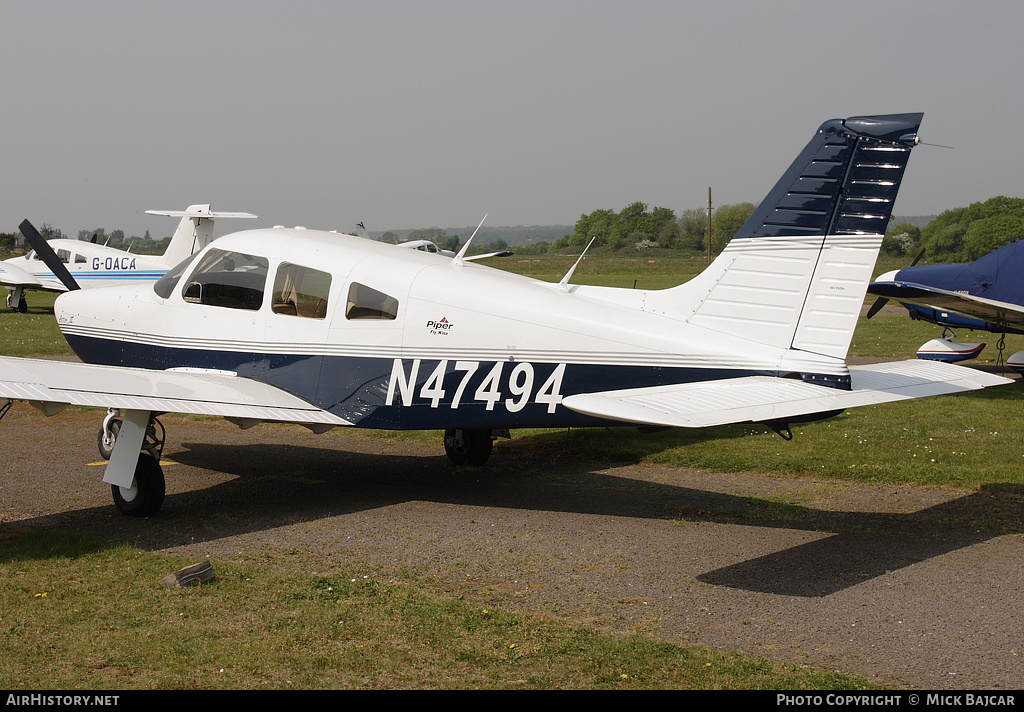 Aircraft Photo of N47494 | Piper PA-28R-201 Cherokee Arrow III | AirHistory.net #12256