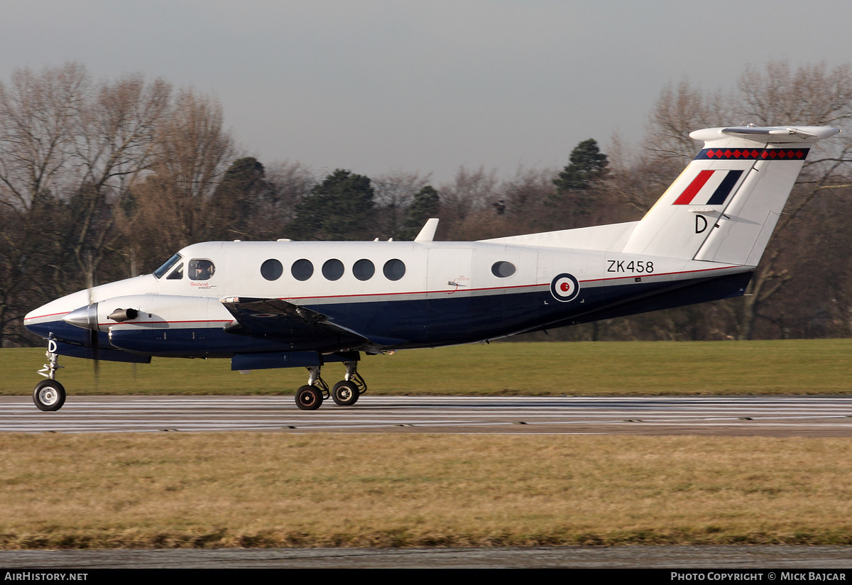 Aircraft Photo of ZK458 | Hawker Beechcraft B200GT King Air | UK - Air Force | AirHistory.net #12257