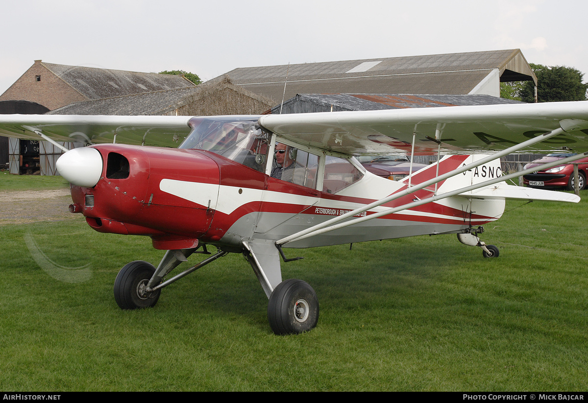 Aircraft Photo of G-ASNC | Beagle D-5/180 Husky | Peterborough and Spalding Gliding Club | AirHistory.net #12262