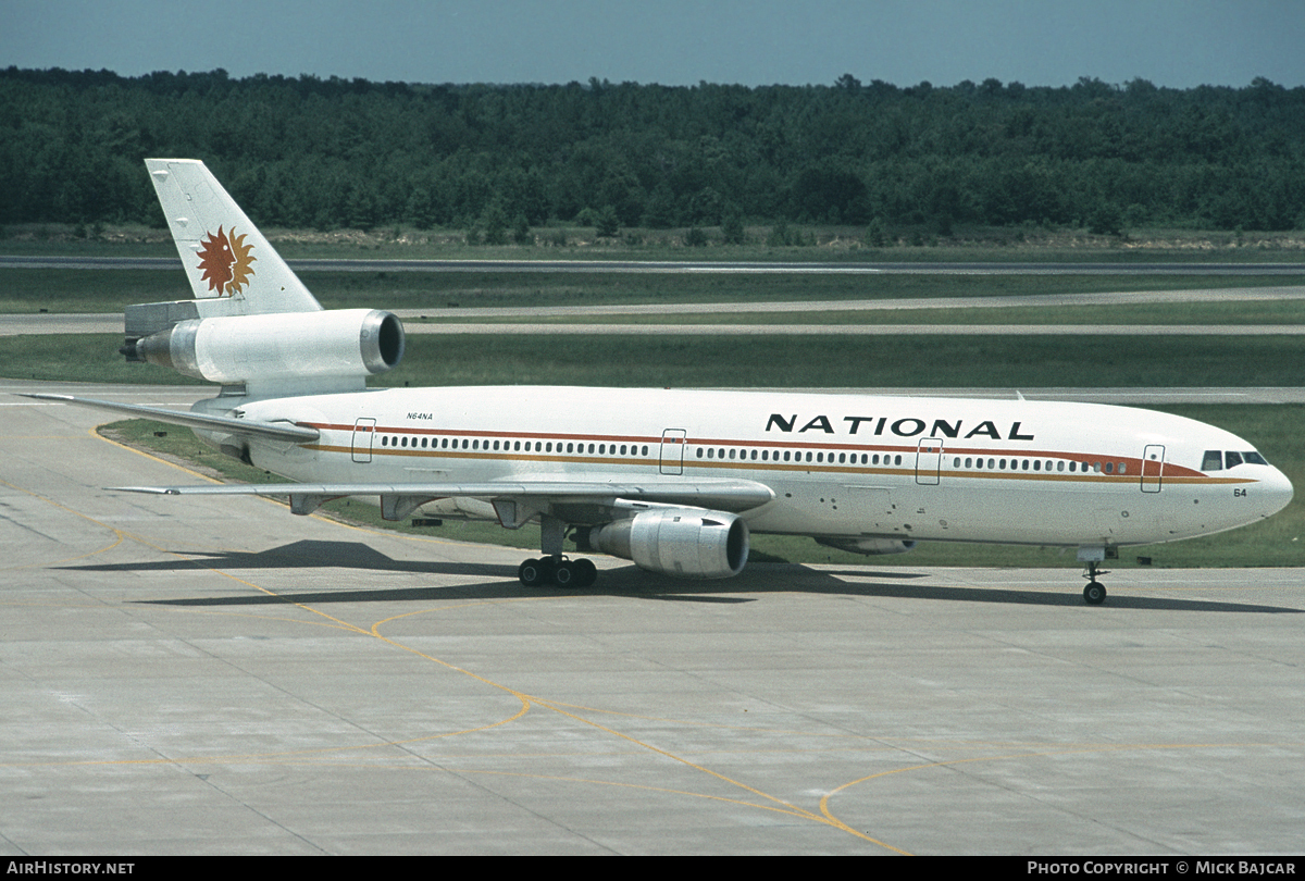 Aircraft Photo of N64NA | McDonnell Douglas DC-10-10 | National Airlines | AirHistory.net #12268