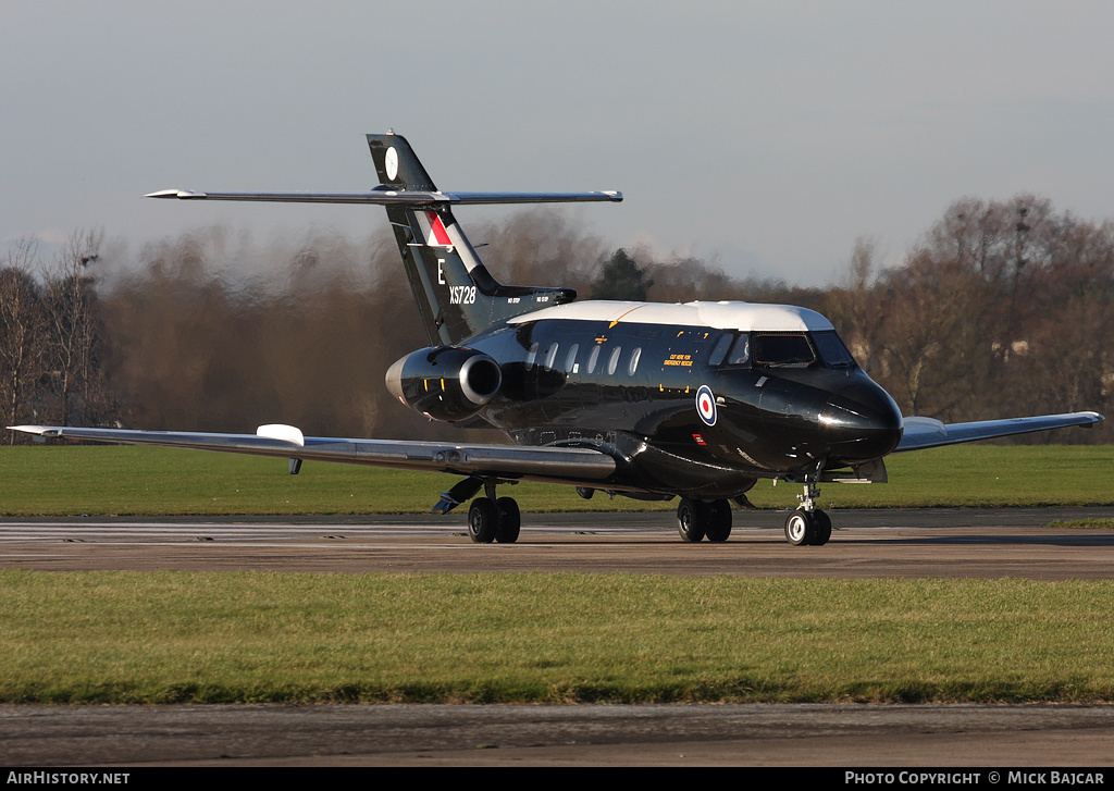 Aircraft Photo of XS728 | Hawker Siddeley HS-125-2 Dominie T1 | UK - Air Force | AirHistory.net #12276