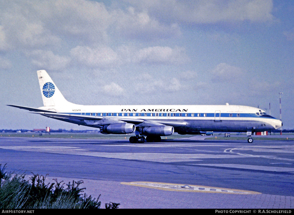 Aircraft Photo of N804PA | Douglas DC-8-32 | Pan American World Airways - Pan Am | AirHistory.net #12280