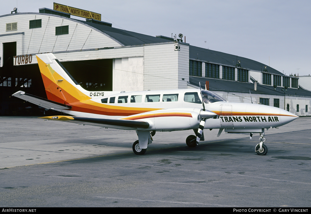 Aircraft Photo of C-GZYG | Cessna 404 Titan | Trans North Turbo Air | AirHistory.net #12311