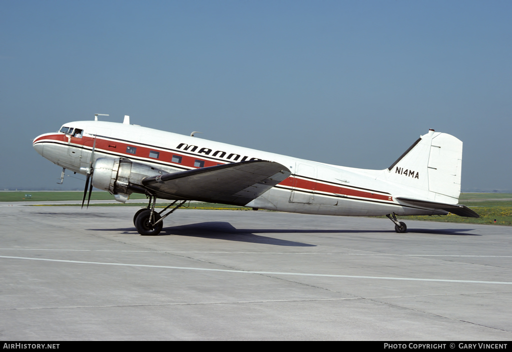 Aircraft Photo of N14MA | Douglas C-47A Skytrain | Mannion Air Charter | AirHistory.net #12315