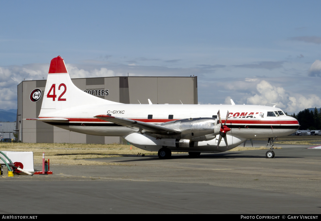 Aircraft Photo of C-GYXC | Convair 580/AT | Conair Aviation | AirHistory.net #12317