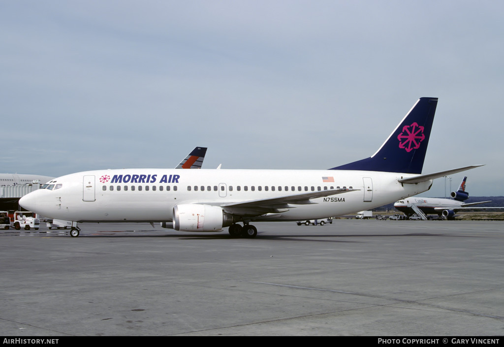 Aircraft Photo of N755MA | Boeing 737-3Q8 | Morris Air | AirHistory.net #12319