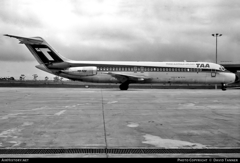 Aircraft Photo of VH-TJU | McDonnell Douglas DC-9-31 | Trans-Australia Airlines - TAA | AirHistory.net #12324