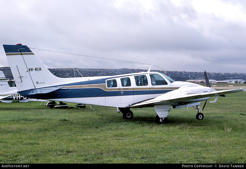 Aircraft Photo of VH-REH | Beech 58 Baron | AirHistory.net #12327