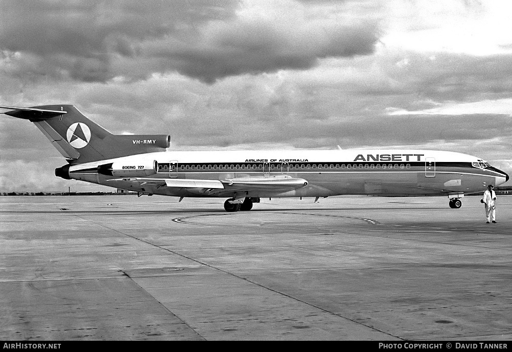 Aircraft Photo of VH-RMY | Boeing 727-277/Adv | Ansett Airlines of Australia | AirHistory.net #12328