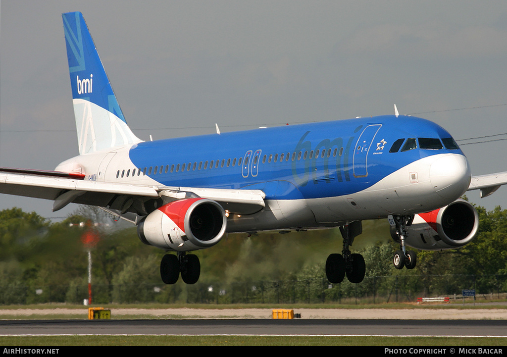 Aircraft Photo of G-MIDV | Airbus A320-232 | BMI - British Midland International | AirHistory.net #12341