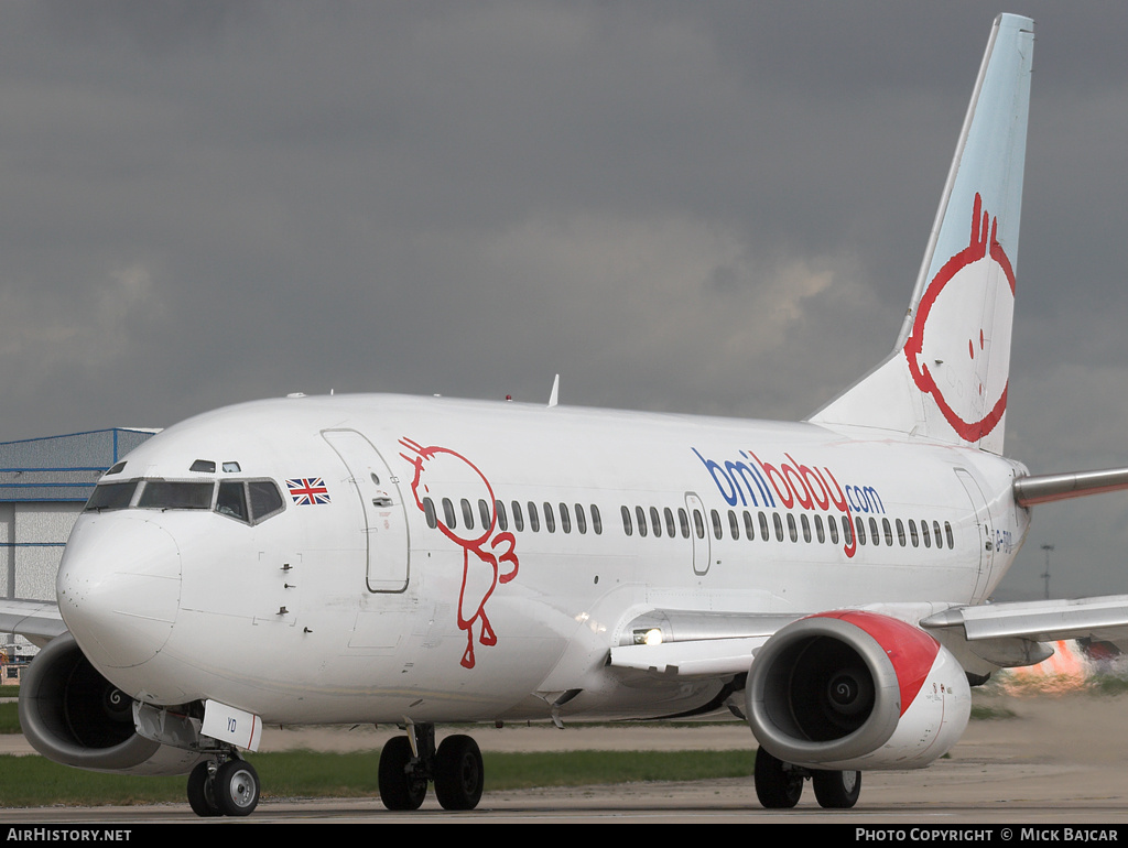 Aircraft Photo of G-TOYD | Boeing 737-3Q8 | Bmibaby | AirHistory.net #12342