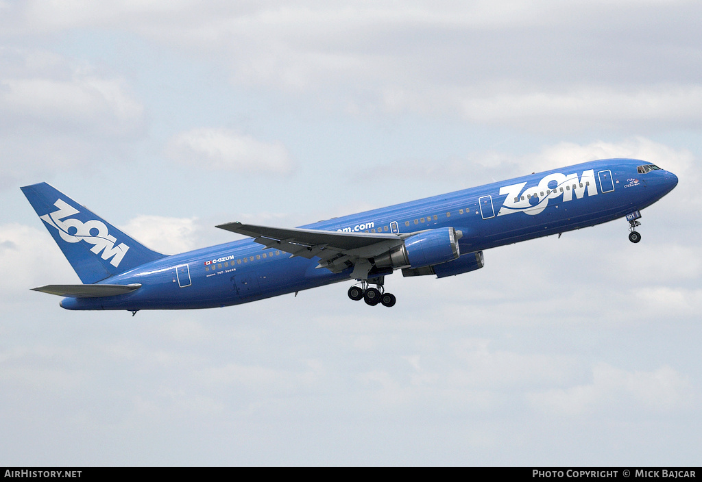 Aircraft Photo of C-GZUM | Boeing 767-328/ER | Zoom Airlines | AirHistory.net #12343