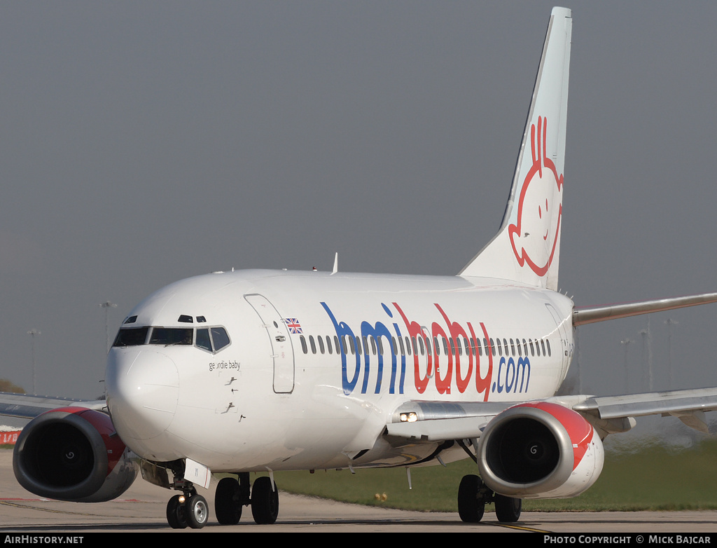 Aircraft Photo of G-TOYI | Boeing 737-3Q8 | Bmibaby | AirHistory.net #12345