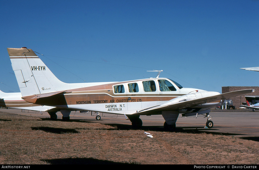 Aircraft Photo of VH-EYH | Beech 58 Baron | Northern Territory Air Charter | AirHistory.net #12348