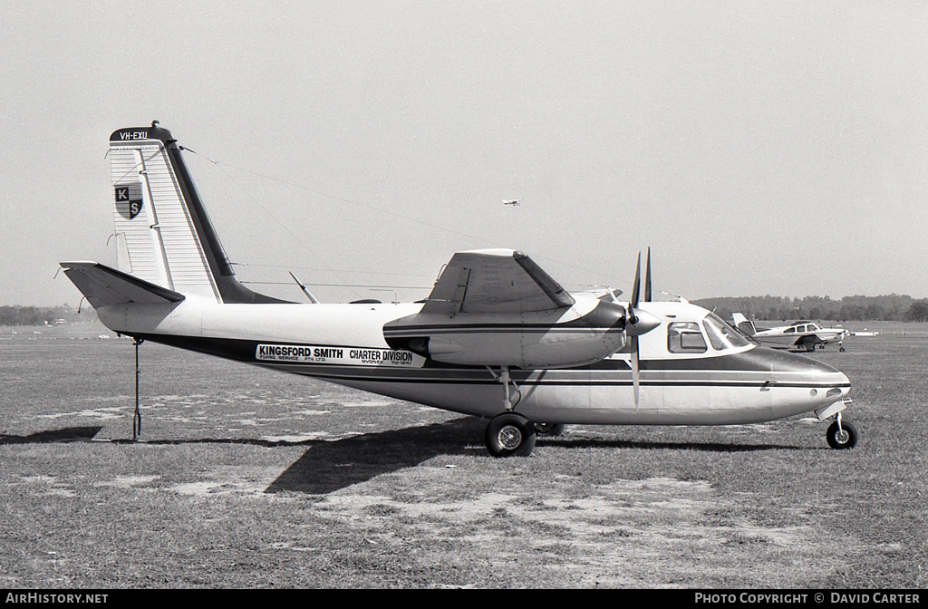 Aircraft Photo of VH-EXU | Aero Commander 680E Commander | Kingsford Smith Flying Service | AirHistory.net #12350