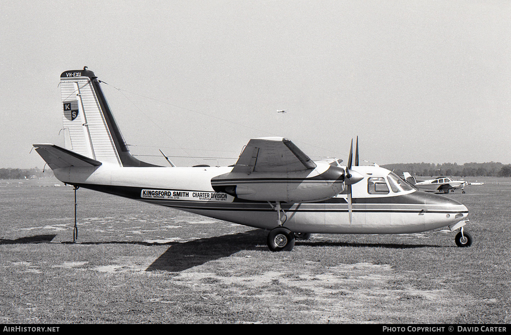 Aircraft Photo of VH-EXU | Aero Commander 680E Commander | Kingsford Smith Flying Service | AirHistory.net #12350