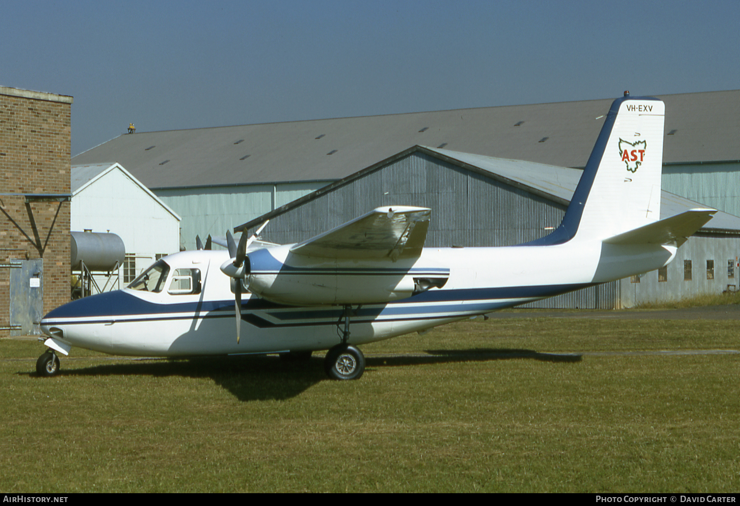 Aircraft Photo of VH-EXV | Aero Commander 560E Commander | Aerial Services Tasmania | AirHistory.net #12352