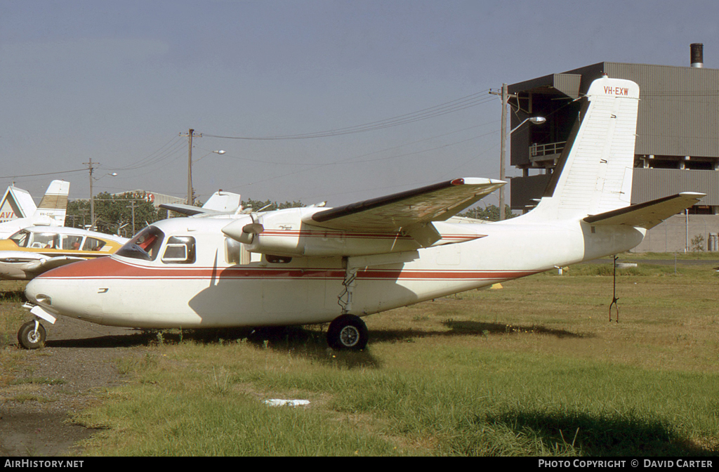 Aircraft Photo of VH-EXW | Aero Commander 500A Commander | AirHistory.net #12356