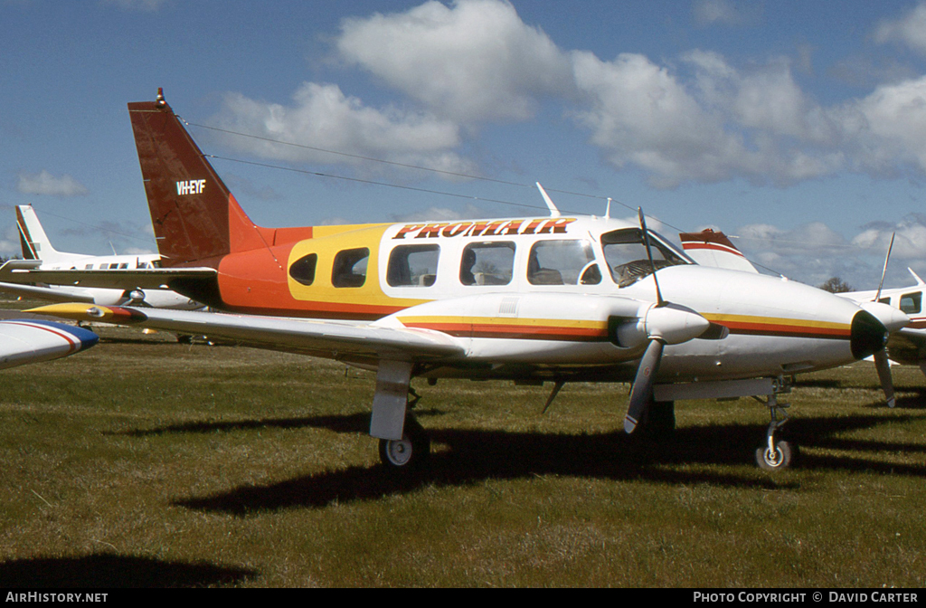 Aircraft Photo of VH-EYF | Piper PA-31-310 Navajo | Promair | AirHistory.net #12361