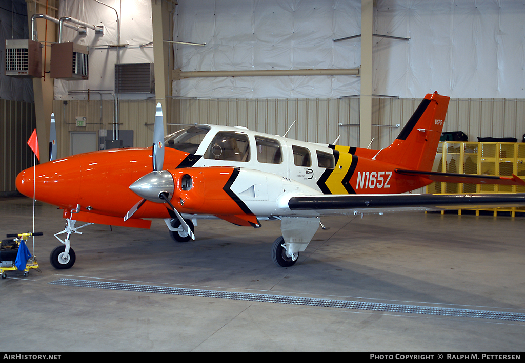 Aircraft Photo of N165Z | Beech 58P Pressurized Baron | US Forest Service - USFS | AirHistory.net #12389