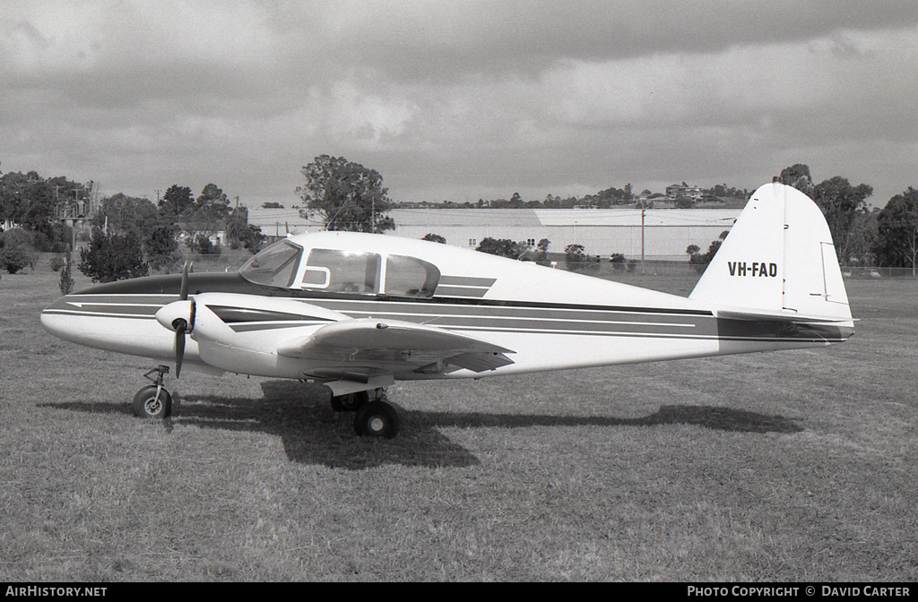 Aircraft Photo of VH-FAD | Piper PA-23-150 Apache C | AirHistory.net #12397