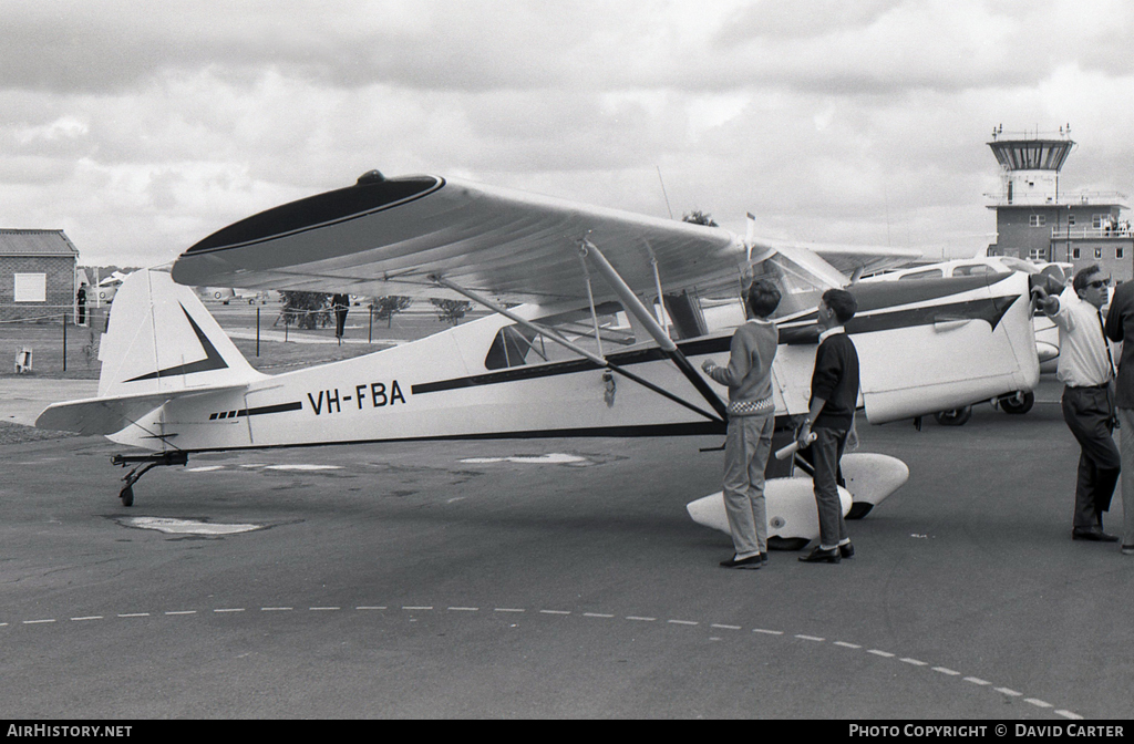 Aircraft Photo of VH-FBA | Taylorcraft E Auster Mk3 | AirHistory.net #12411