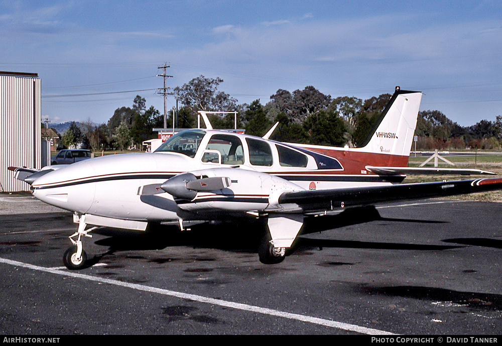 Aircraft Photo of VH-WSW | Beech C55 Baron (95-C55) | AirHistory.net #12424