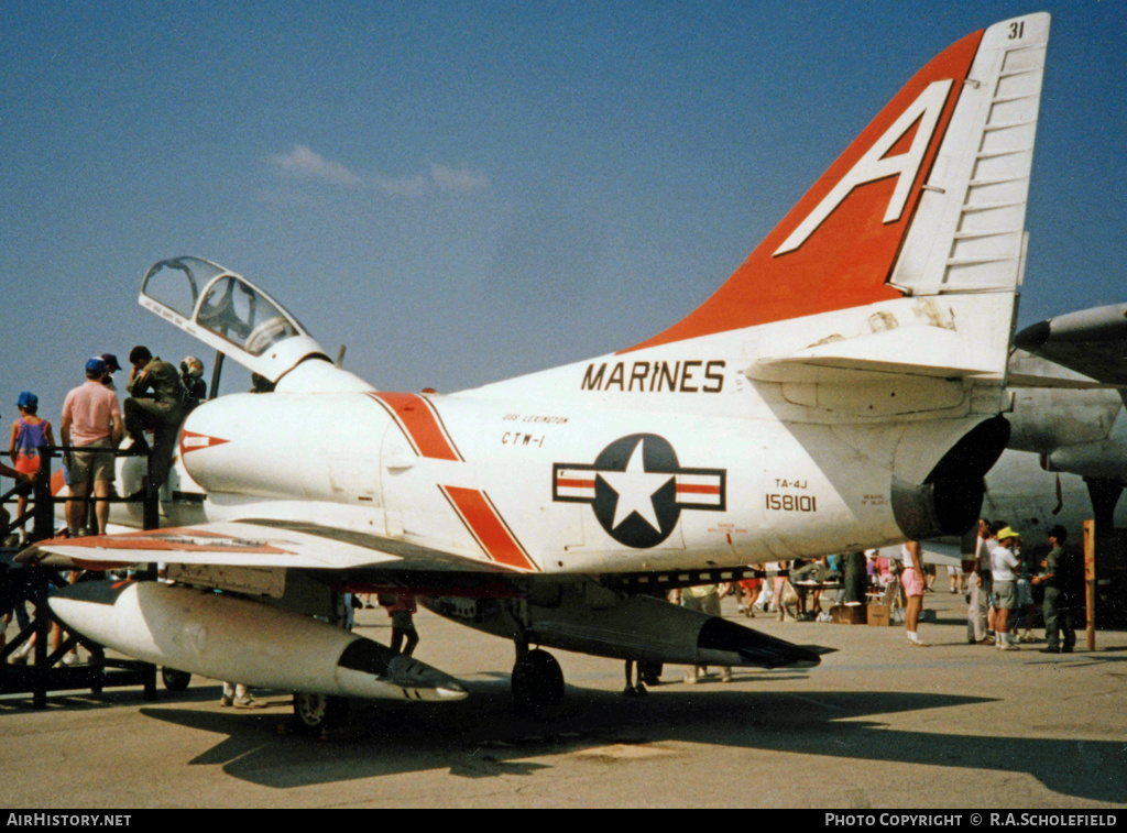 Aircraft Photo of 158101 | McDonnell Douglas TA-4J Skyhawk | USA - Marines | AirHistory.net #12437