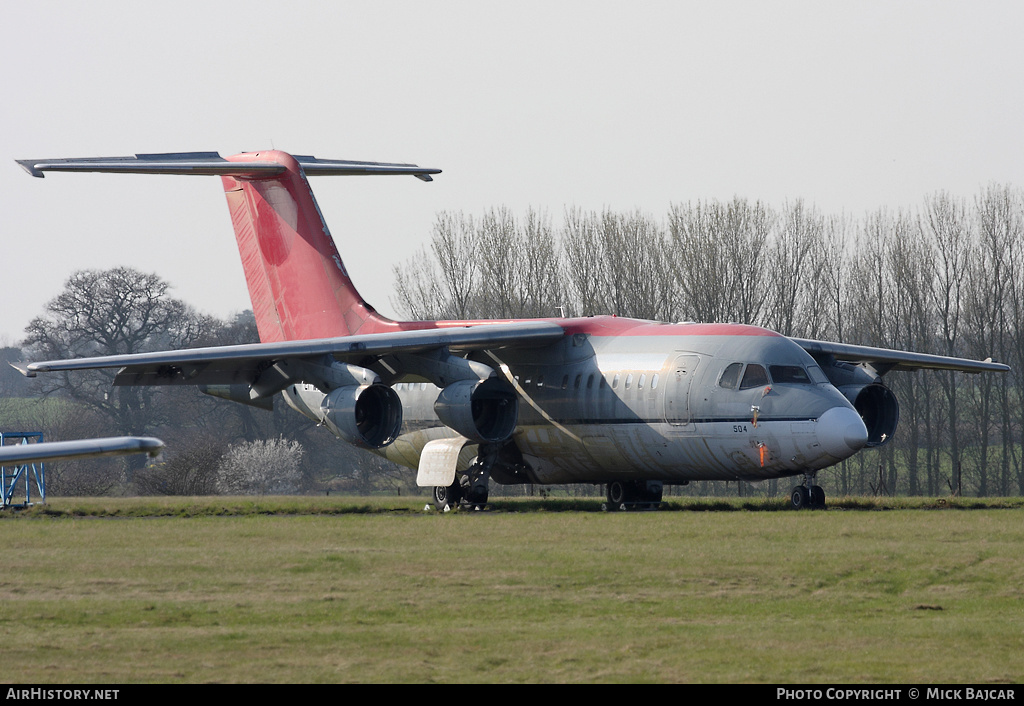 Aircraft Photo of EI-WXB | British Aerospace Avro 146-RJ85A | Northwest Jet Airlink | AirHistory.net #12445
