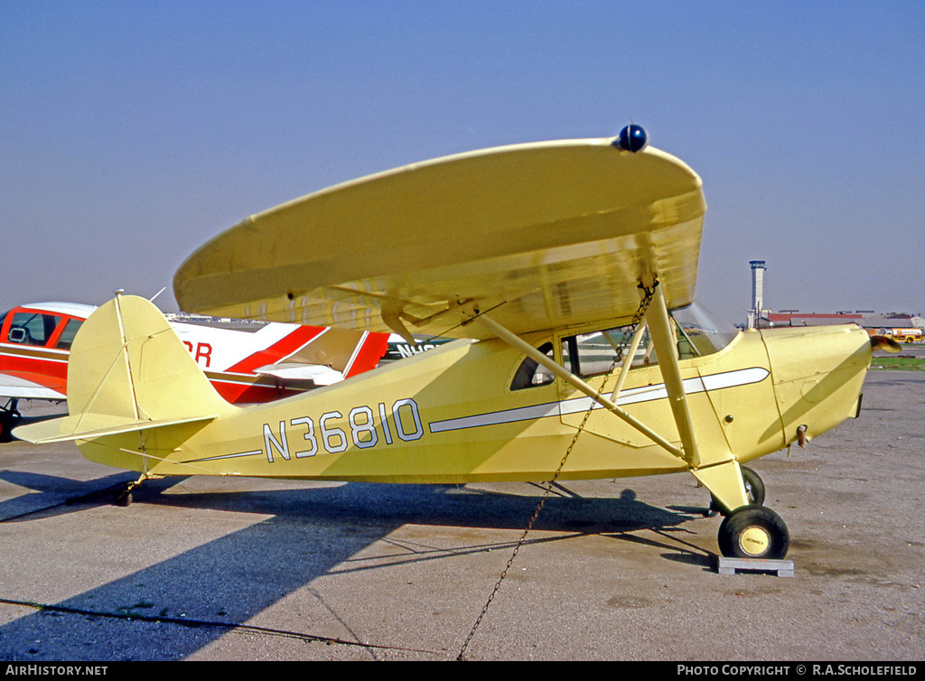 Aircraft Photo of N36810 | Aeronca 65CA Super Chief | AirHistory.net #12471