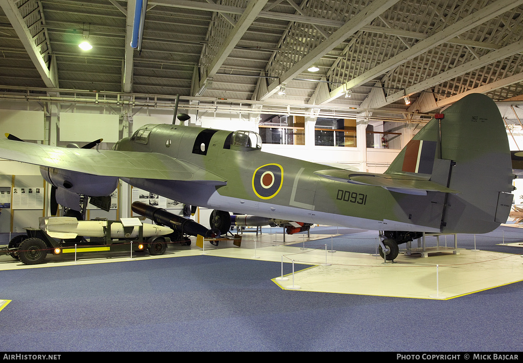 Aircraft Photo of DD931 | Bristol Beaufort VIII | UK - Air Force | AirHistory.net #12478