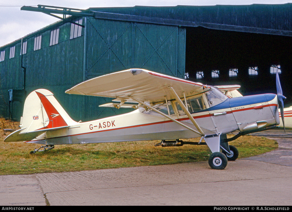 Aircraft Photo of G-ASDK | Beagle A61 Terrier 2 | AirHistory.net #12483