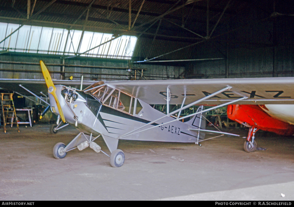 Aircraft Photo of G-AEXZ | Taylor J-2 Cub | AirHistory.net #12484