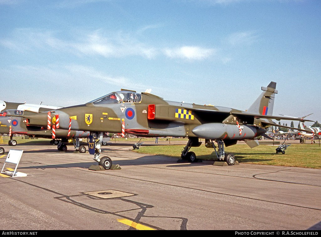 Aircraft Photo of XX737 | Sepecat Jaguar GR1A | UK - Air Force | AirHistory.net #12491