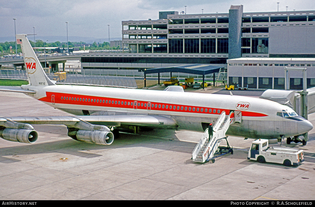 Aircraft Photo of N18712 | Boeing 707-331B | Trans World Airlines - TWA | AirHistory.net #12513