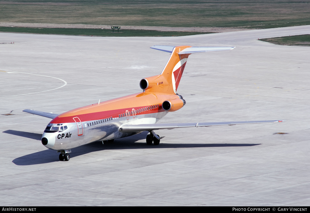 Aircraft Photo of CF-CUR | Boeing 727-17 | CP Air | AirHistory.net #12527