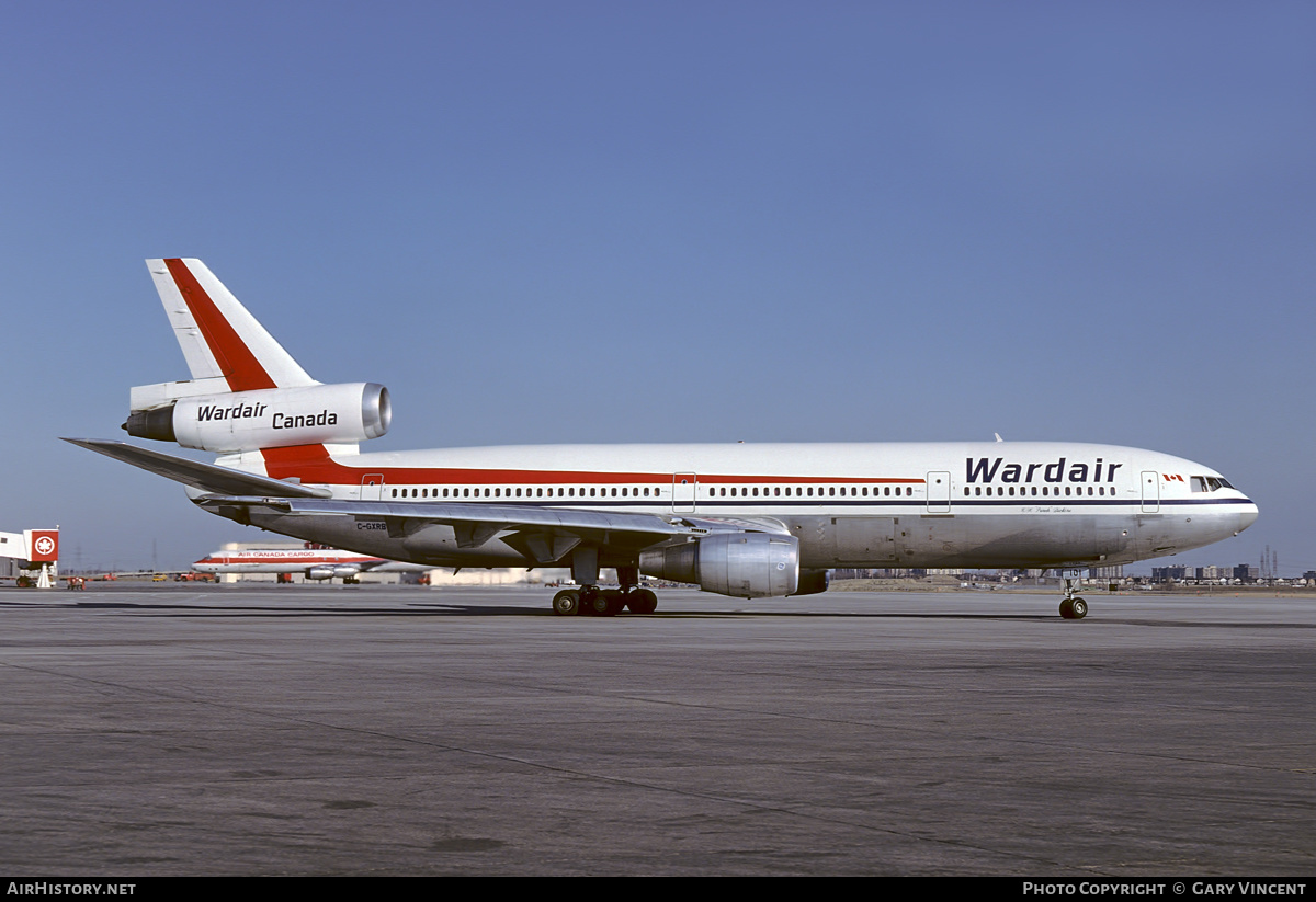 Aircraft Photo of C-GXRB | McDonnell Douglas DC-10-30 | Wardair Canada | AirHistory.net #12533