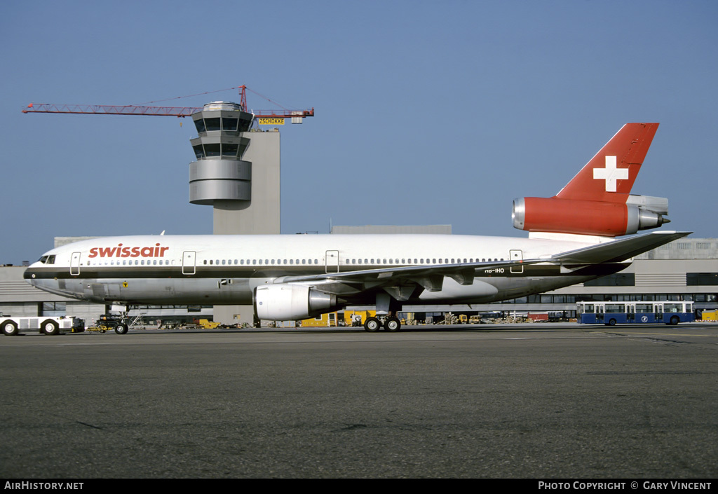 Aircraft Photo of HB-IHO | McDonnell Douglas DC-10-30/ER | Swissair | AirHistory.net #12534