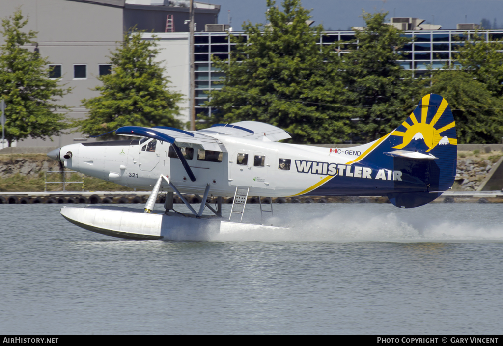 Aircraft Photo of C-GEND | Vazar DHC-3T Turbine Otter | Whistler Air | AirHistory.net #12535