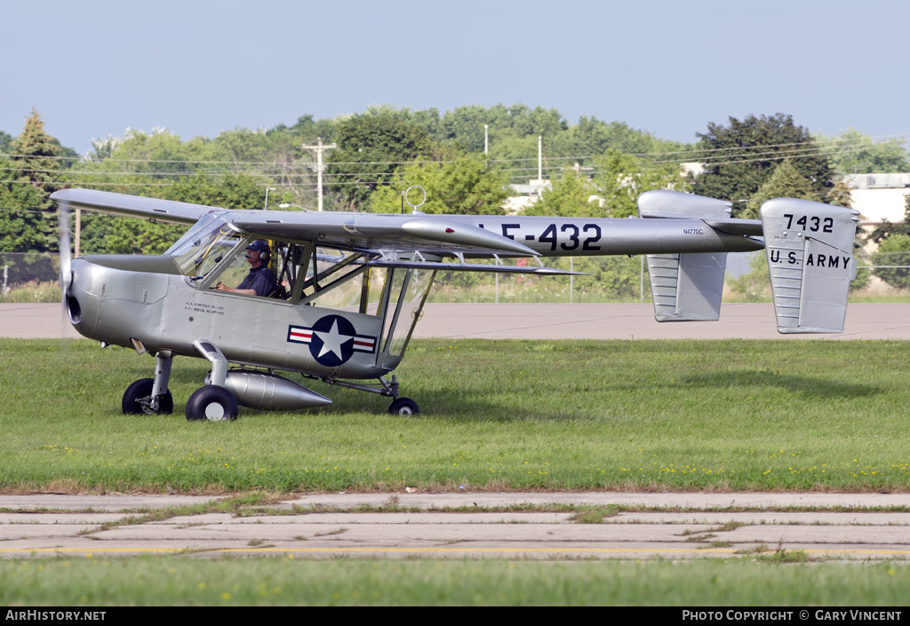 Aircraft Photo of N4770C / 7432 | Boeing YL-15 Scout | USA - Air Force | AirHistory.net #12536