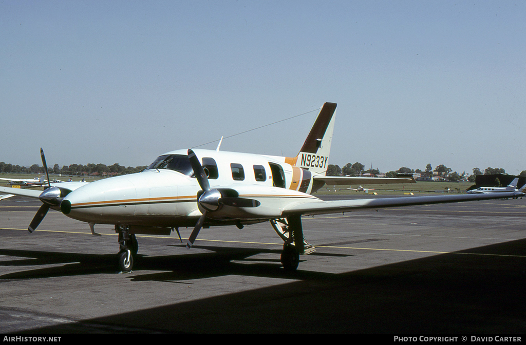 Aircraft Photo of N9233Y | Piper PA-31P-350 Mojave | AirHistory.net #12558