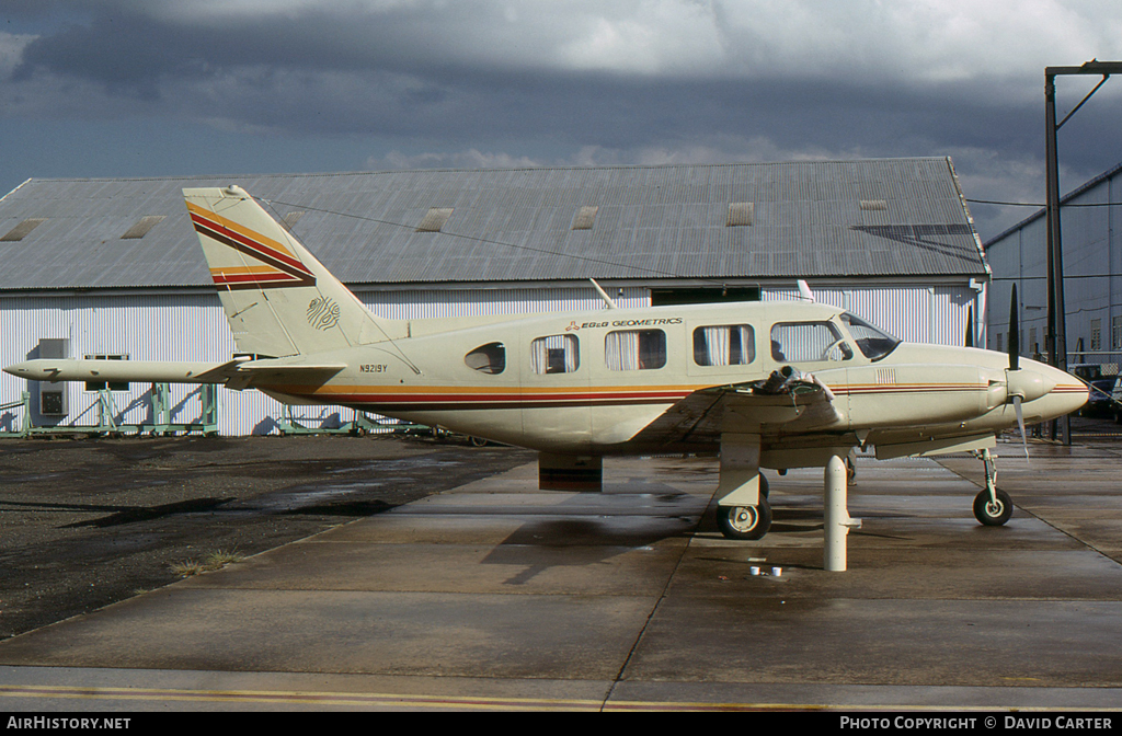 Aircraft Photo of N9219Y | Piper PA-31-310 Navajo | EG & G GeoMetrics | AirHistory.net #12578