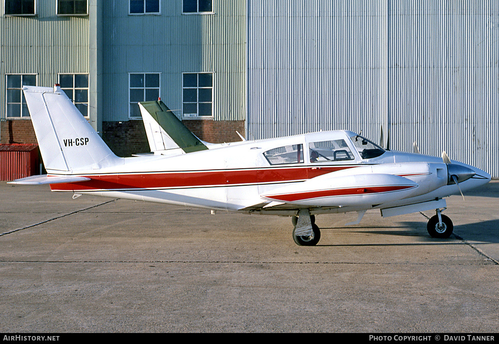 Aircraft Photo of VH-CSP | Piper PA-30-160 Twin Comanche | AirHistory.net #12590